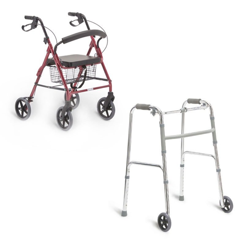 Ходунки и роллаторы для пожилых людей и инвалидов