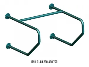 поручень инвалидный для унитаза ПУН-01-03