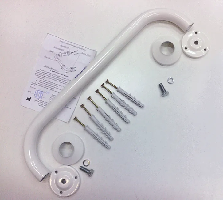 Монтаж опорного поручня для инвалидов