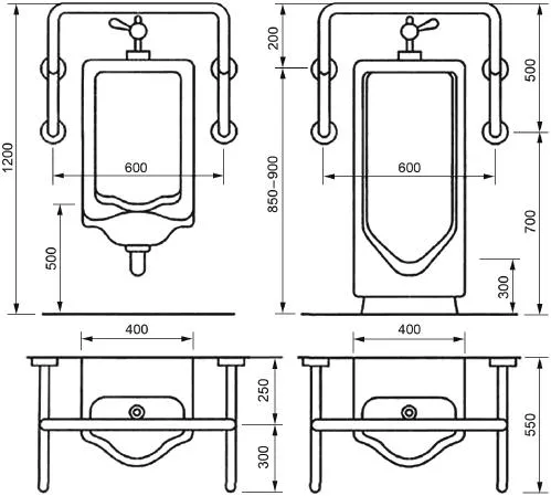 Как правильно установить поручень для инвалидов в туалете