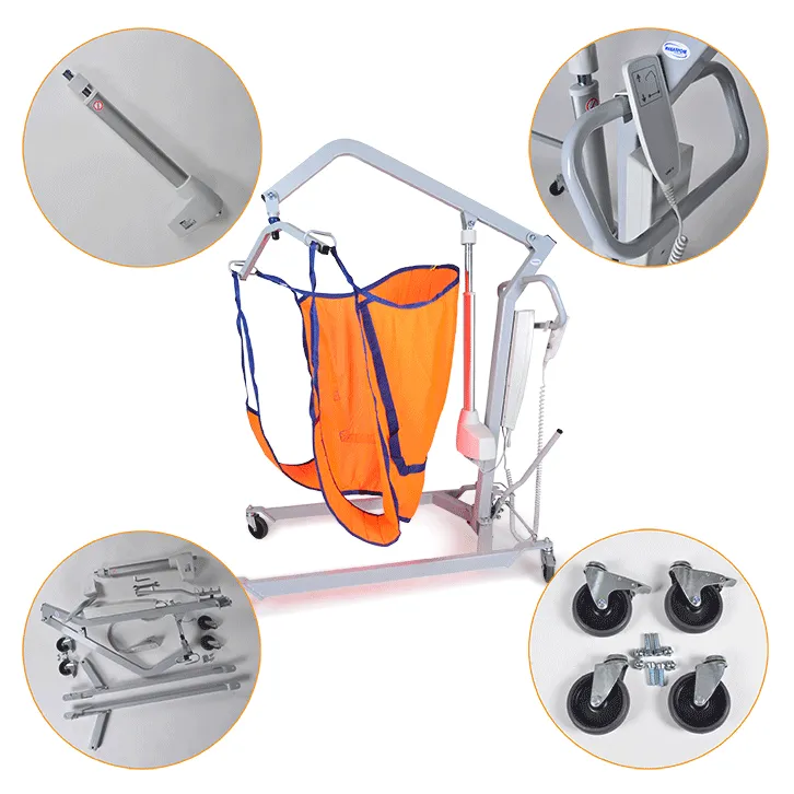 Передвижной подъемник для инвалидов с новыми функциями