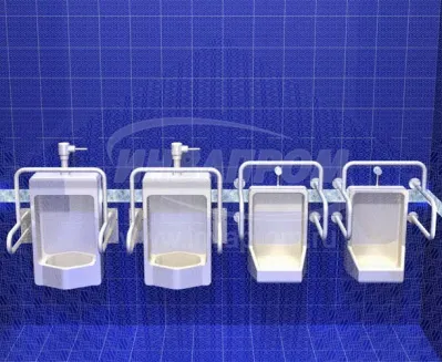 поручни для писсуаров настенные