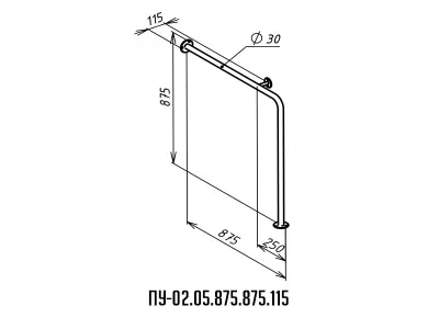 Поручень_размеры_ПУ-02_05