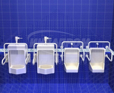 поручни для писсуаров настенные