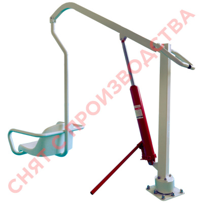 Инвалидный подъемник гидравлический для бассейна