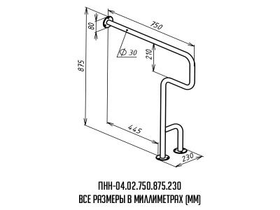 Поручень_Размеры_ПНН-04.02.750.875