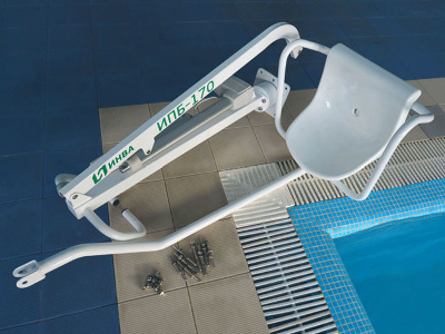 Подъемник электрический для бассейна 